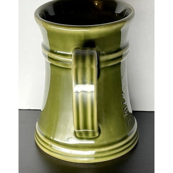 Alexander Keith's Fine Beers Ceramic Jade Colour with Deer - Halifax Nova Scotia - Picture 2 of 6